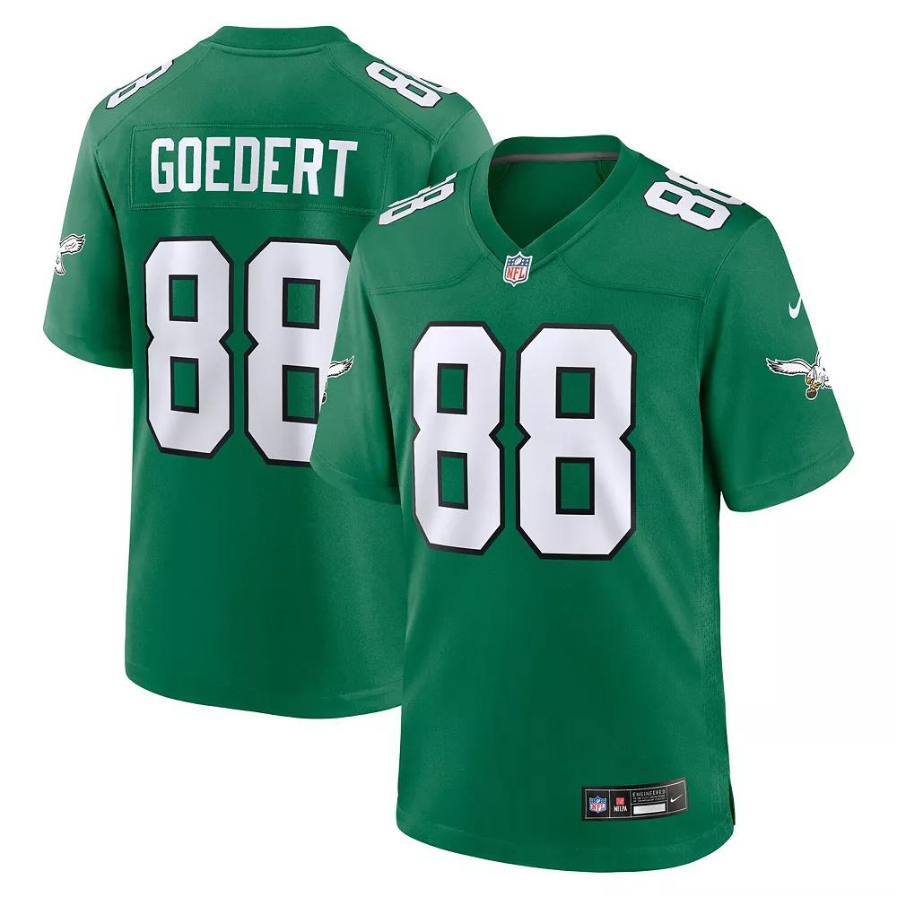 Men's Nike Dallas Goedert Kelly Green Philadelphia Eagles Alternate Game Player Jersey,  Product Image