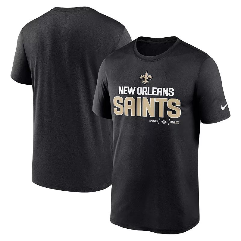 Men's Nike Black Jacksonville Jaguars Primetime Legend Wordmark Performance T-Shirt,  Product Image