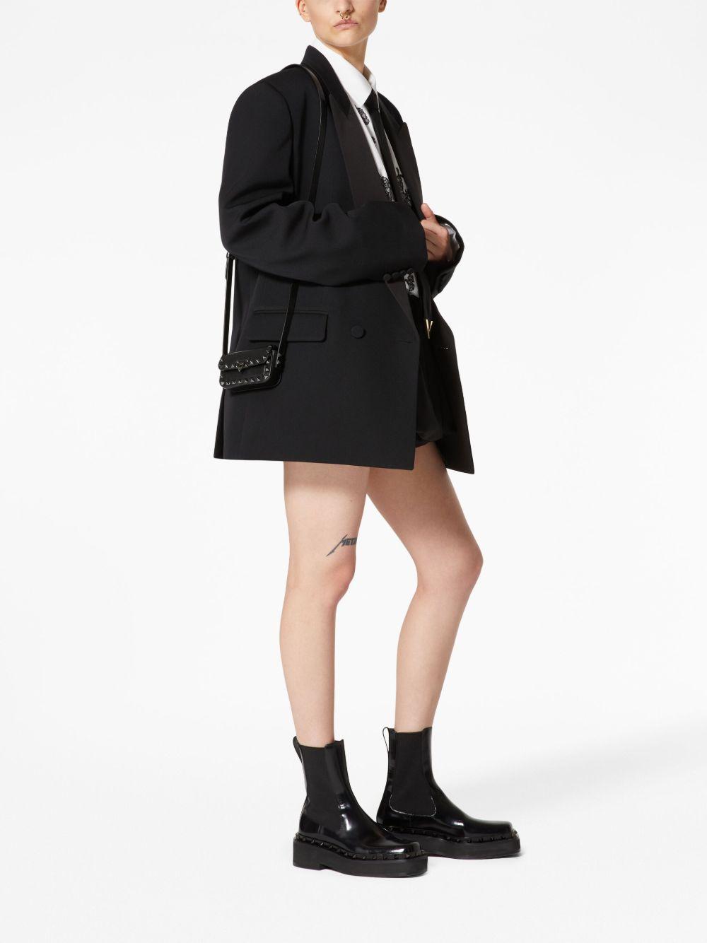 micro Rockstud23 leather shoulder bag Product Image