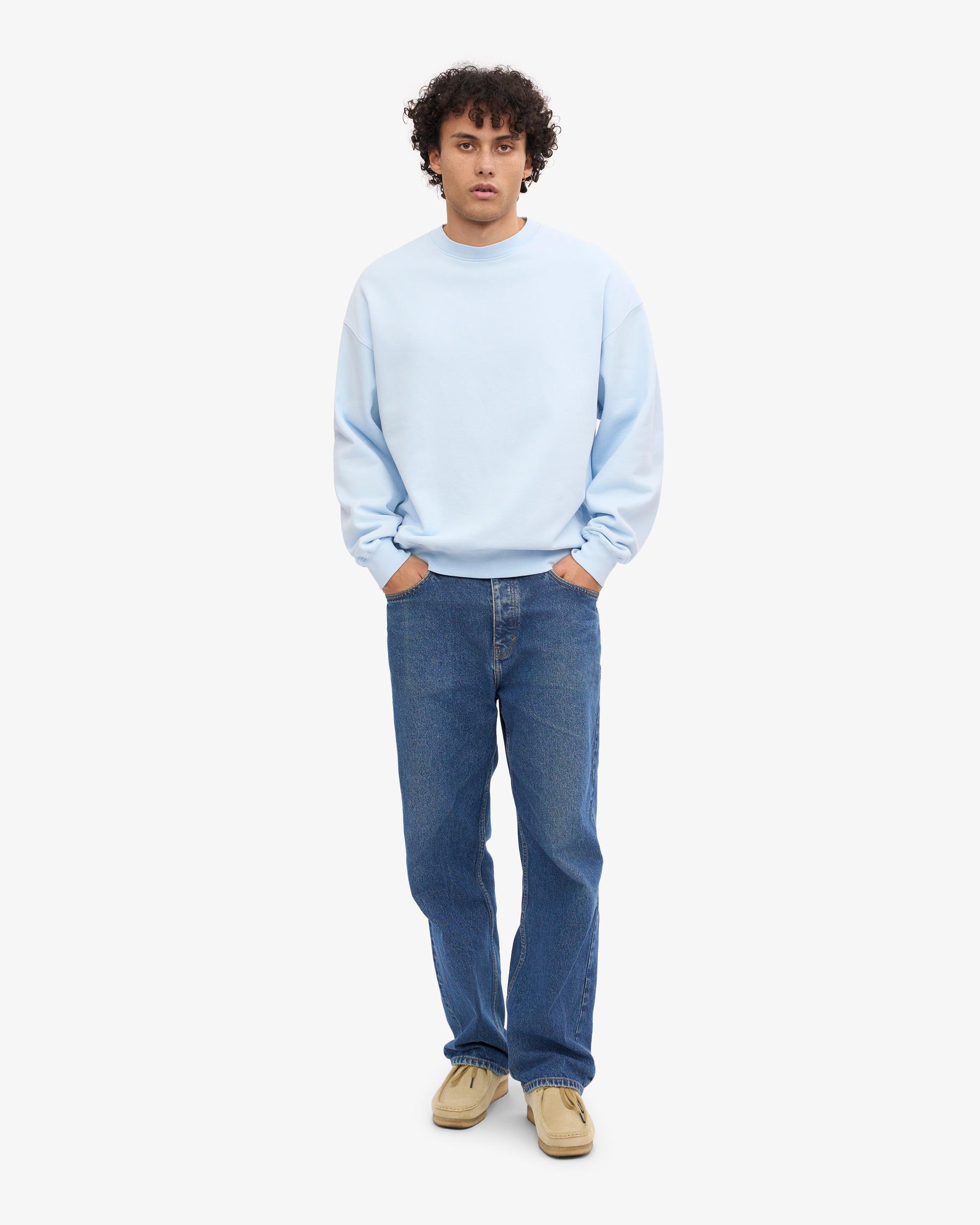 Organic Oversized Crew - Polar Blue Product Image
