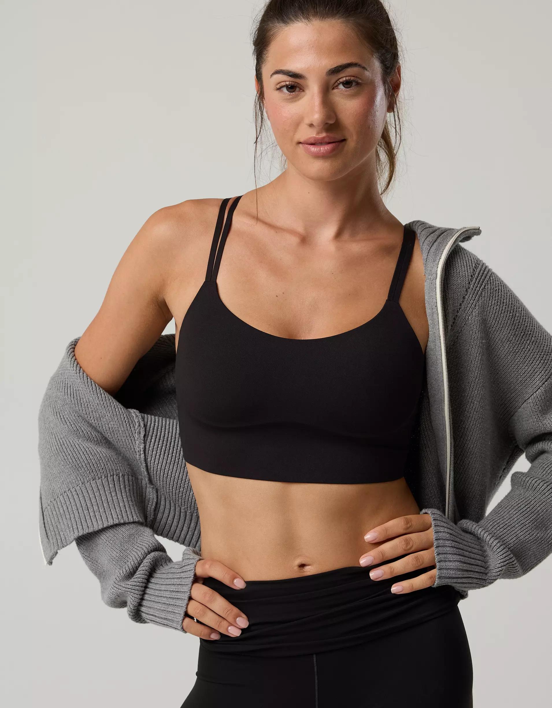 OFFLINE By Aerie Real Me Hold Up! Layered Sports Bra Product Image
