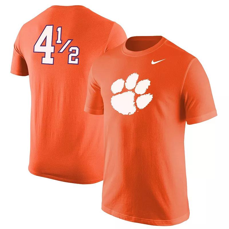 Mens Nike Clemson Tigers Disney+ #4 Player T-Shirt Product Image