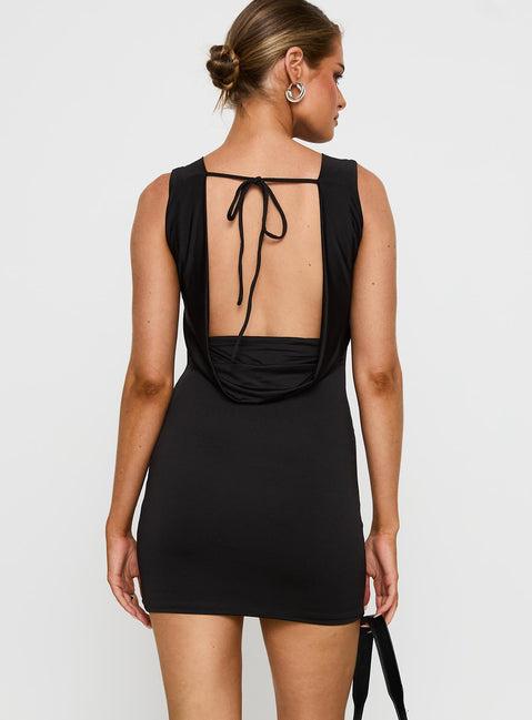 Alexandros Mini Dress Black Product Image