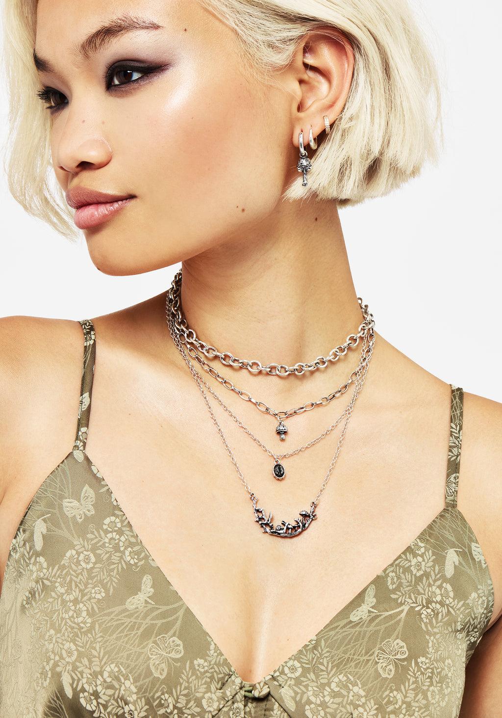 Zinnia Layered Necklace Product Image