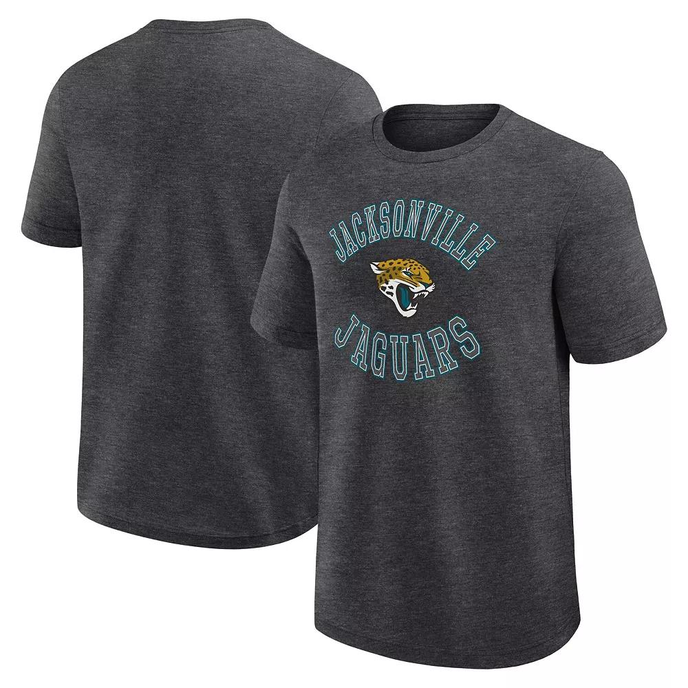 Men's Nike Heather Navy Tennessee Titans Blitz Tri-Blend T-Shirt,  Product Image