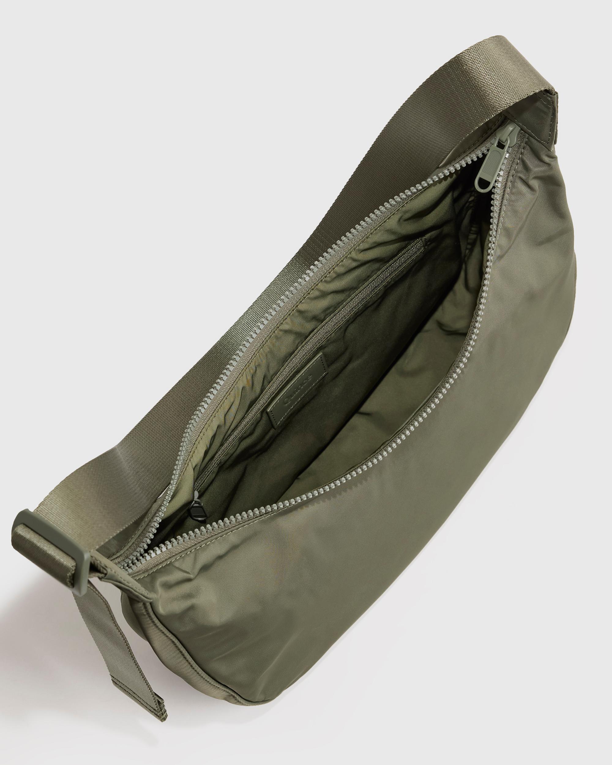 Quince | Women's Revive Nylon Crescent Shoulder Bag Product Image