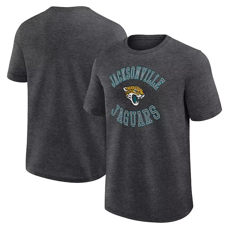 Men's Nike Heather Navy Tennessee Titans Blitz Tri-Blend T-Shirt,  Product Image