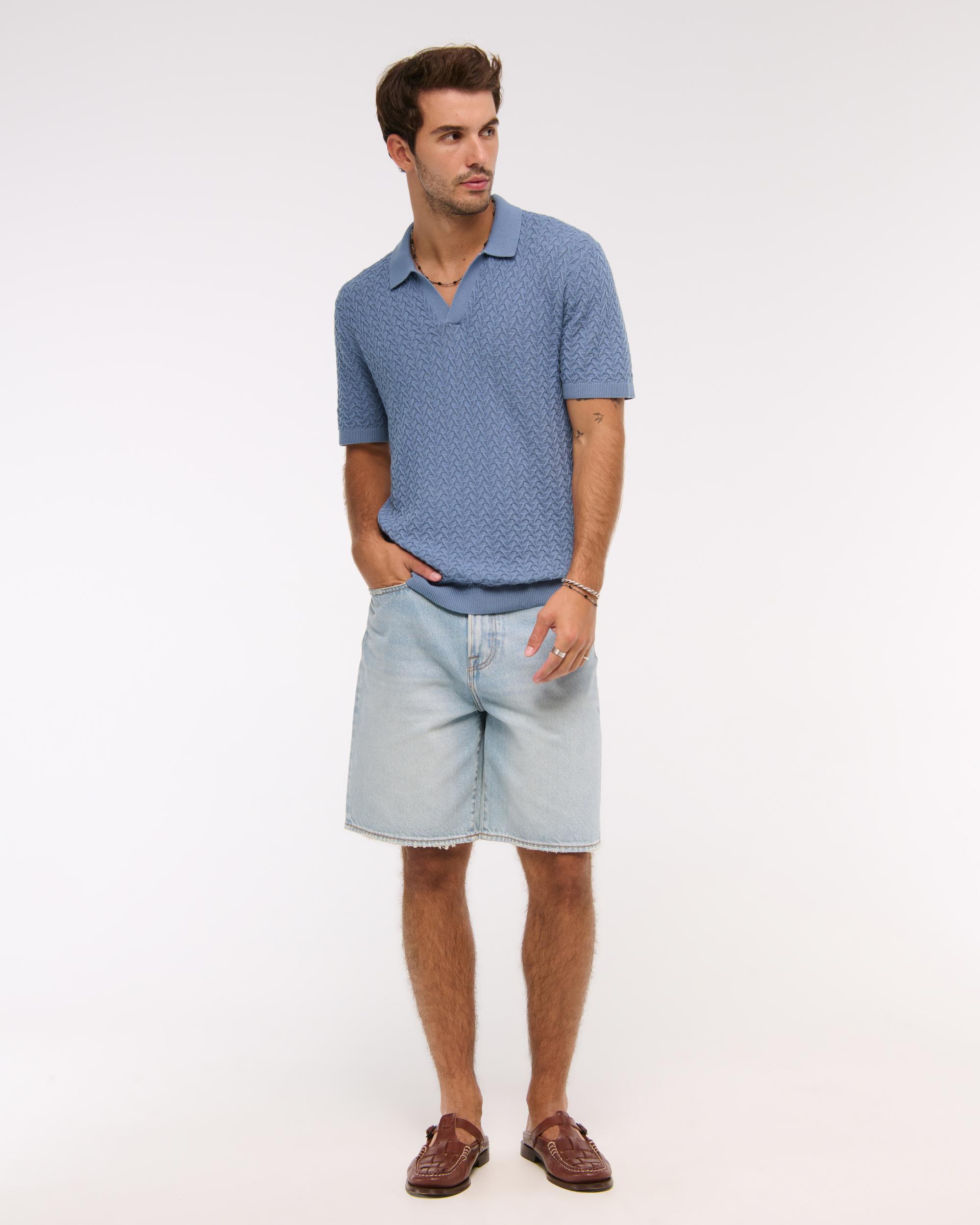 Vintage-wash cotton pocket T-shirt Product Image