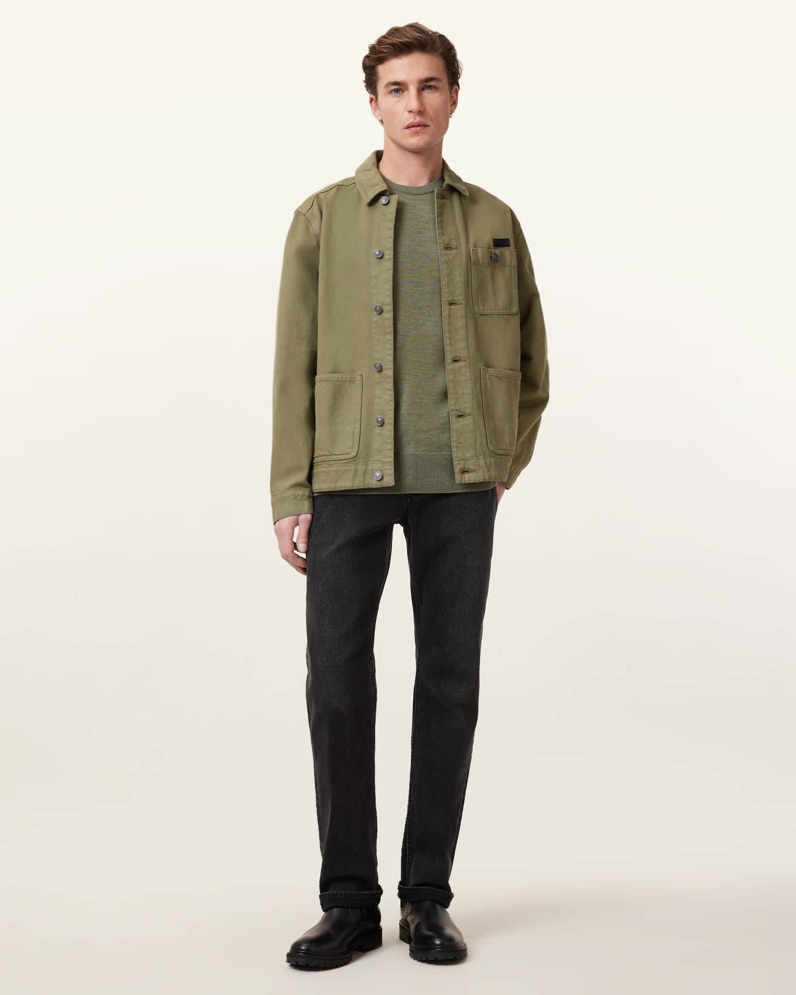 Mode Merino Crew Neck Ramskull Sweater Product Image