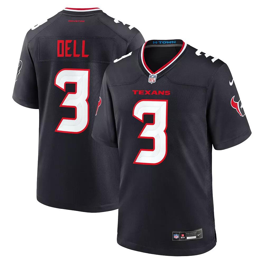 Tank Top Dell Houston Texans Nike Mens NFL Game Football Jersey | 67NM0B9F9HF-D1E Product Image