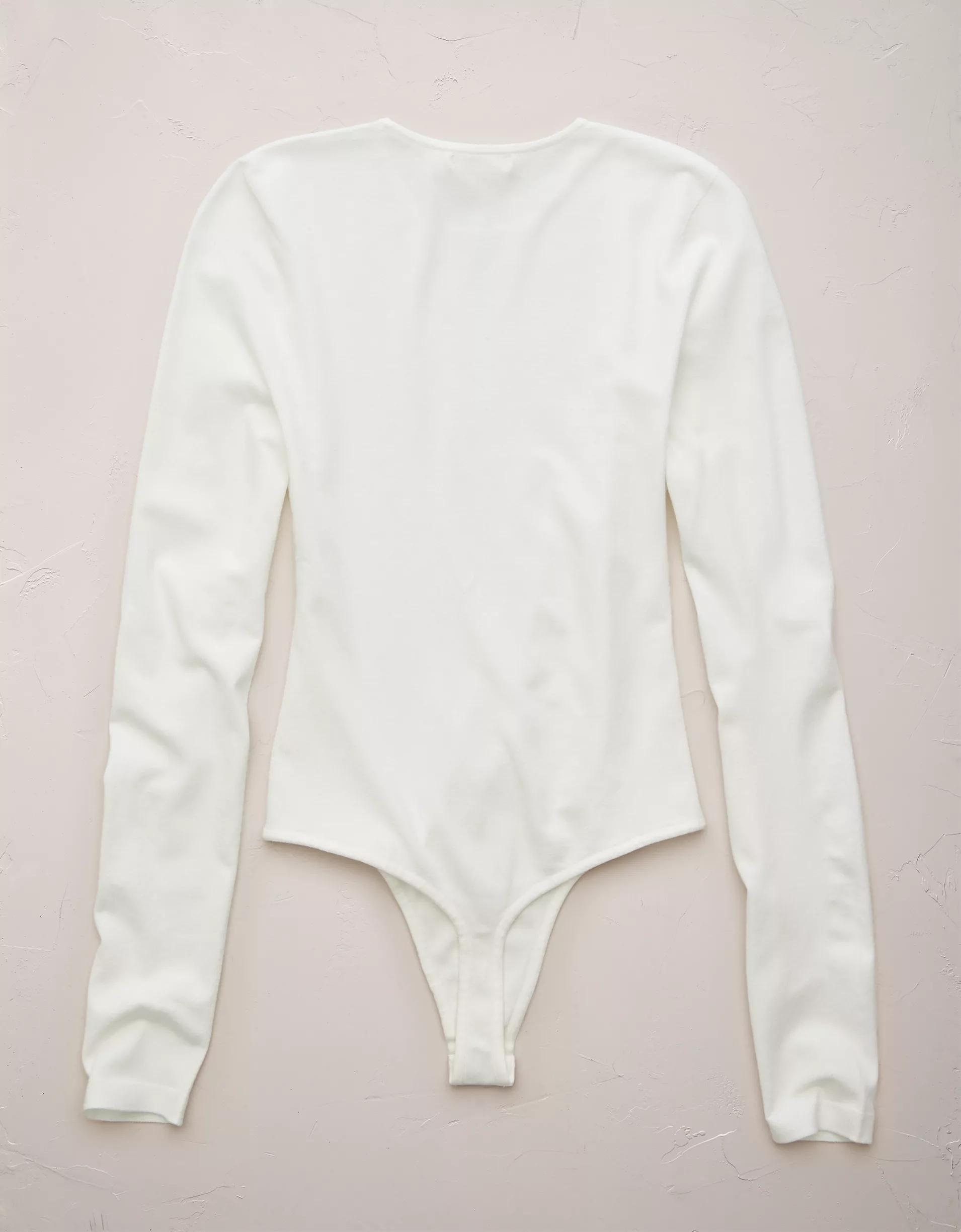 AE77 Premium Seamless Crew Neck Bodysuit Product Image