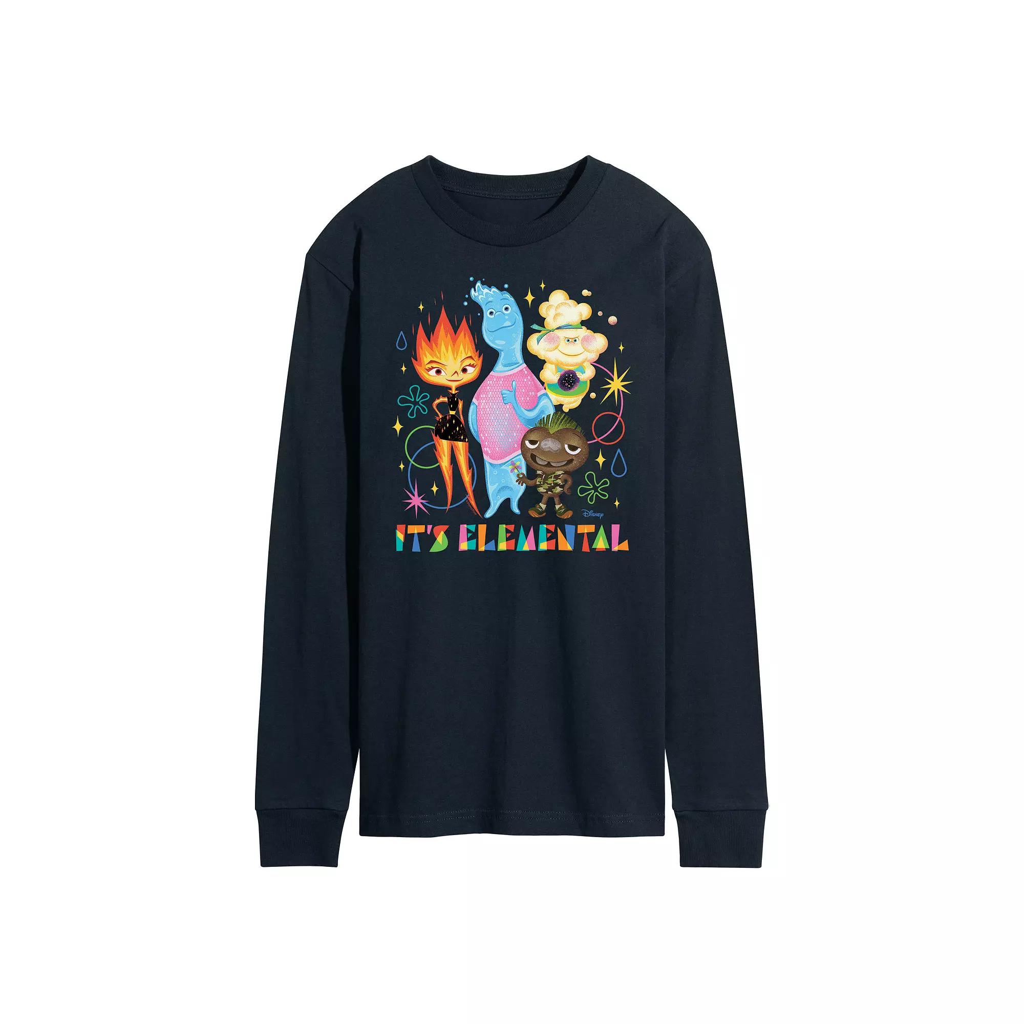 Disney's Elemental Men's It's Elemental Long Sleeve,  Product Image
