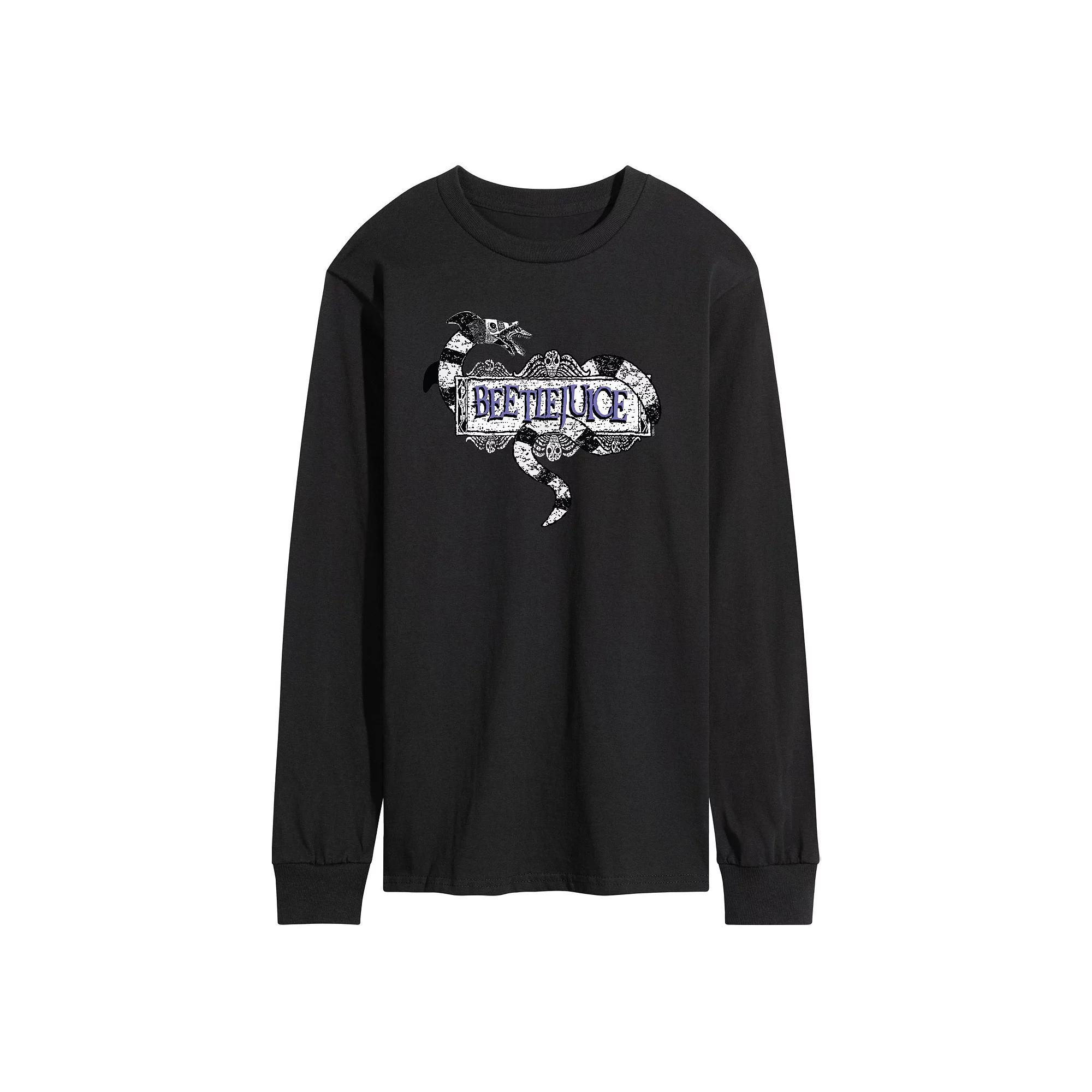 Men's Power Rangers 90s Logo Long Sleeve Graphic Tee,  Product Image