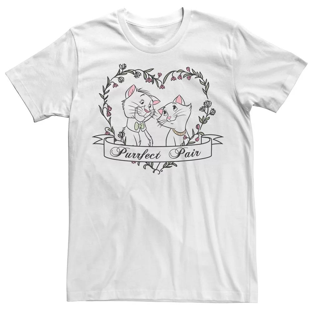 Disney's The Aristocats Duchess & Thomas Men's Purrfect Pair Tee,  Product Image