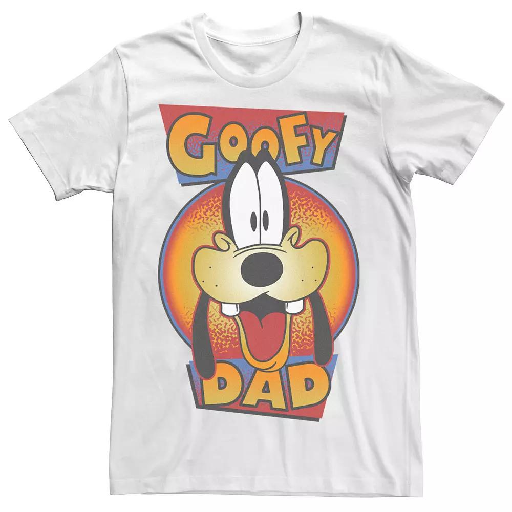 Big & Tall Disney A Goofy Movie Goofy Dad Tee, Men's, Size: 3XLT, White Product Image