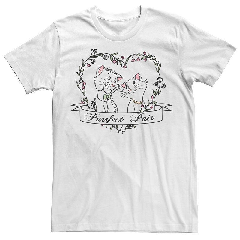 Disney's The Aristocats Duchess & Thomas Men's Purrfect Pair Tee,  Product Image