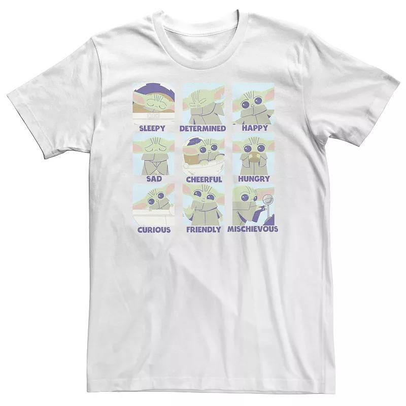 Big & Tall Star Wars The Mandalorian The Child Emotions Tee, Men's,  Product Image