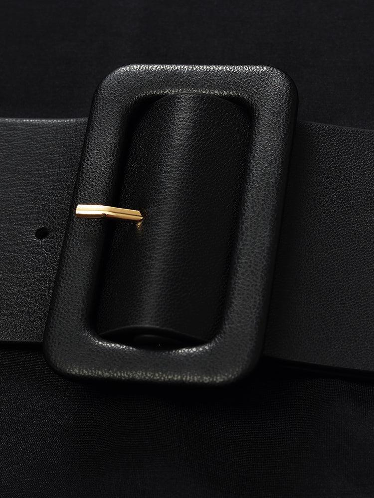 Knitted Women Maxi Vest Dress With Belt And Bottomed Spaghetti Strap D Product Image