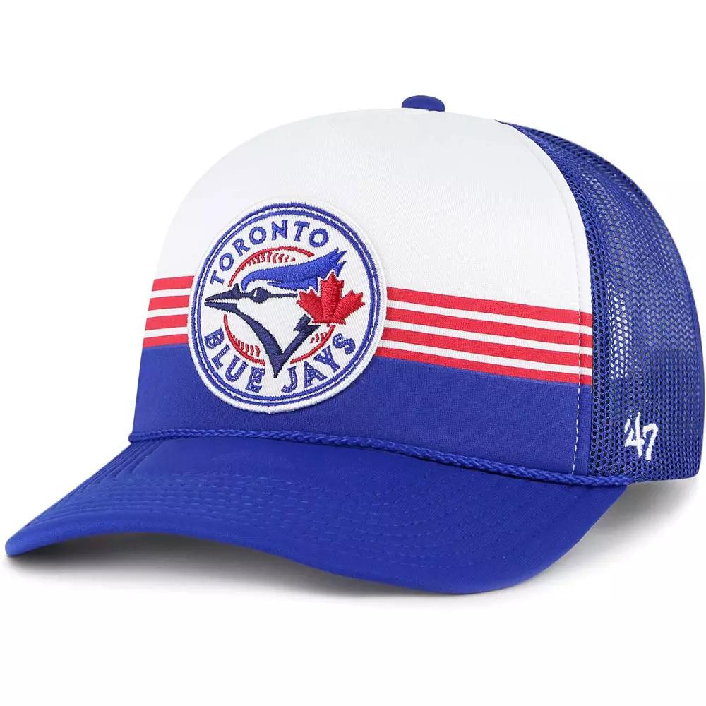 Men's '47 Royal Toronto Blue Jays Lift Off Foam Front Mesh Trucker Adjustable Hat, Jay Blue Product Image