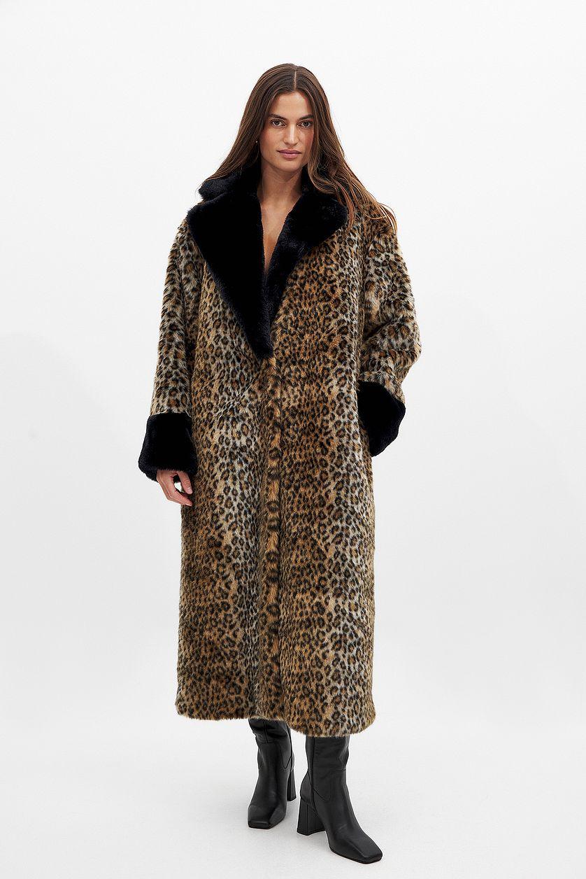 Faux Fur Leo Coat Product Image