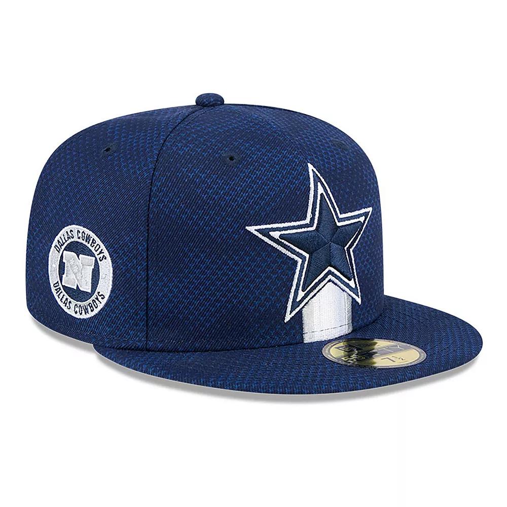 Men's New Era Navy Dallas Cowboys 2024 Sideline 59FIFTY Fitted Hat,  Product Image