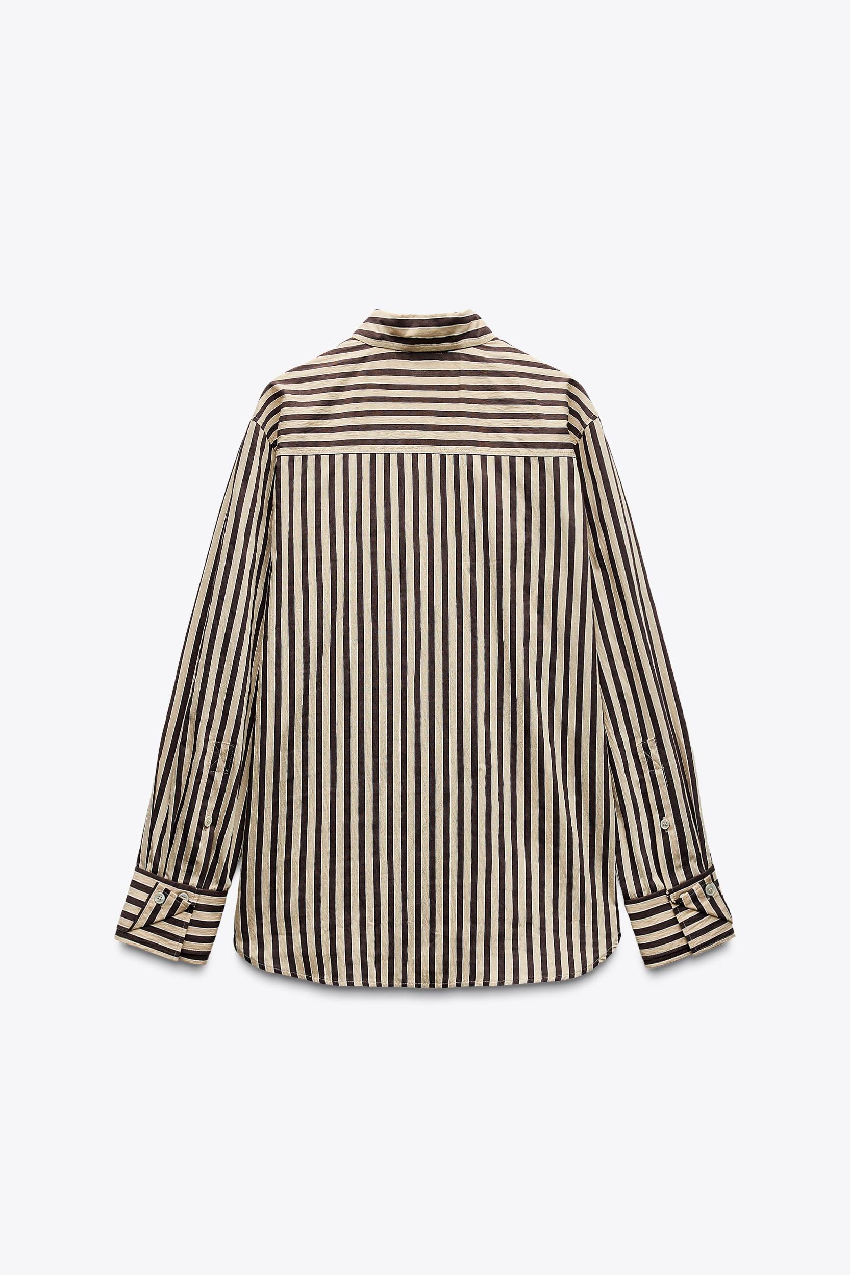 OVERSIZED STRIPED SHIRT Product Image