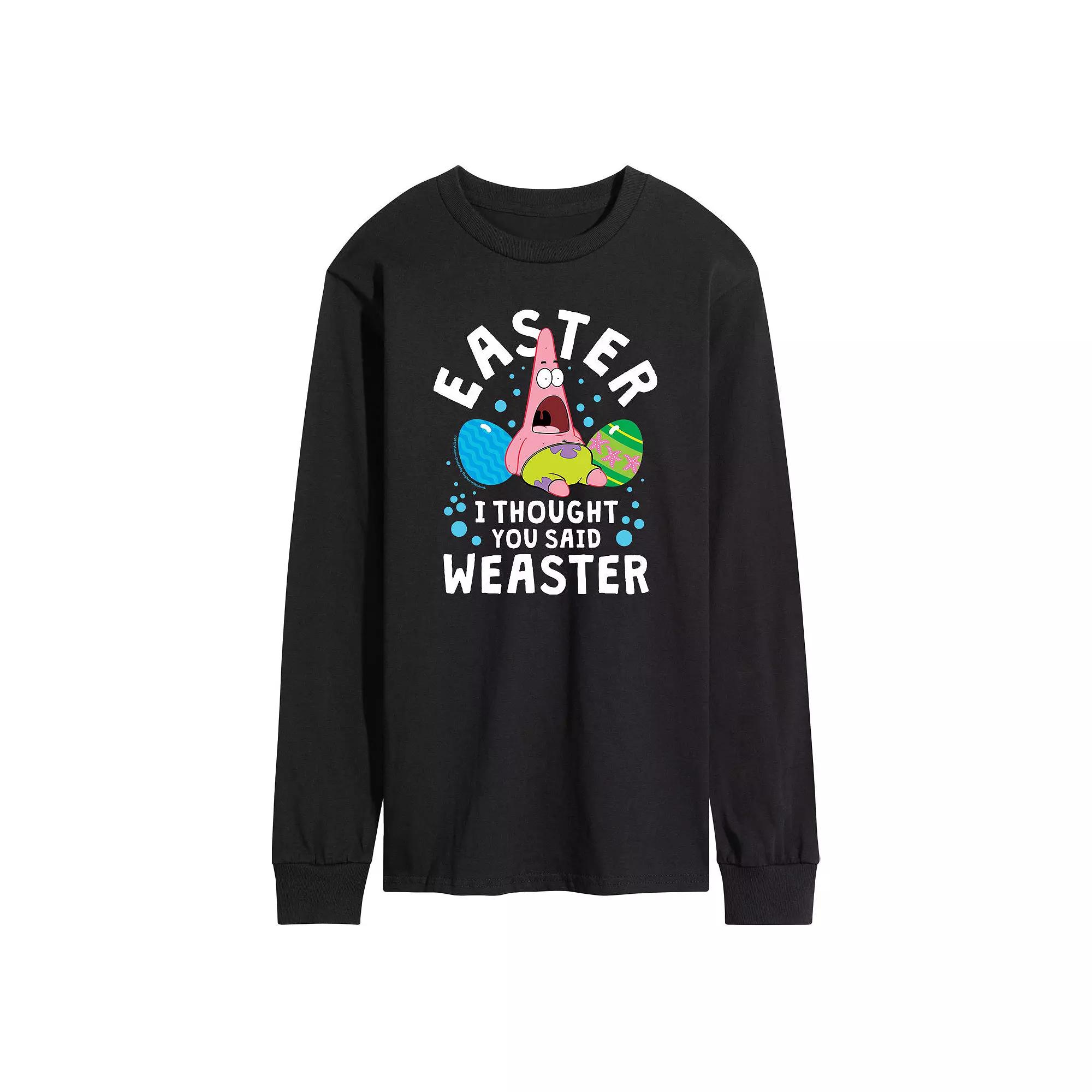 Men's MTV Pumpkin Long Sleeve Graphic Tee,  Product Image
