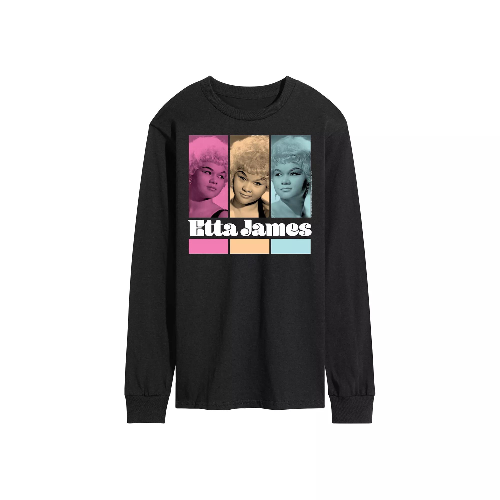 Men's Etta James Long Sleeve Tee,  Product Image