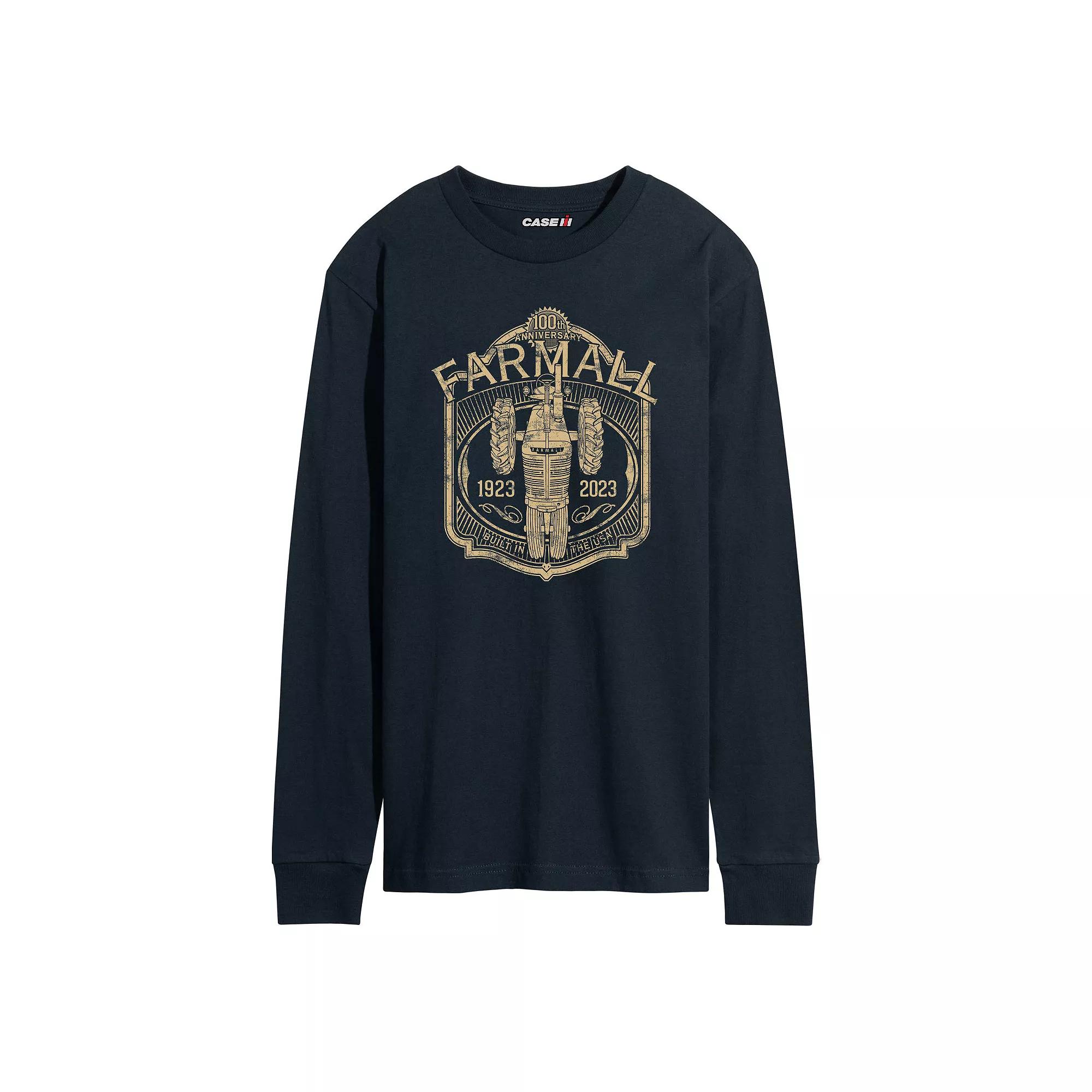 Men's Case IH 100th Anniversary USA Long Sleeve Graphic Tee,  Product Image