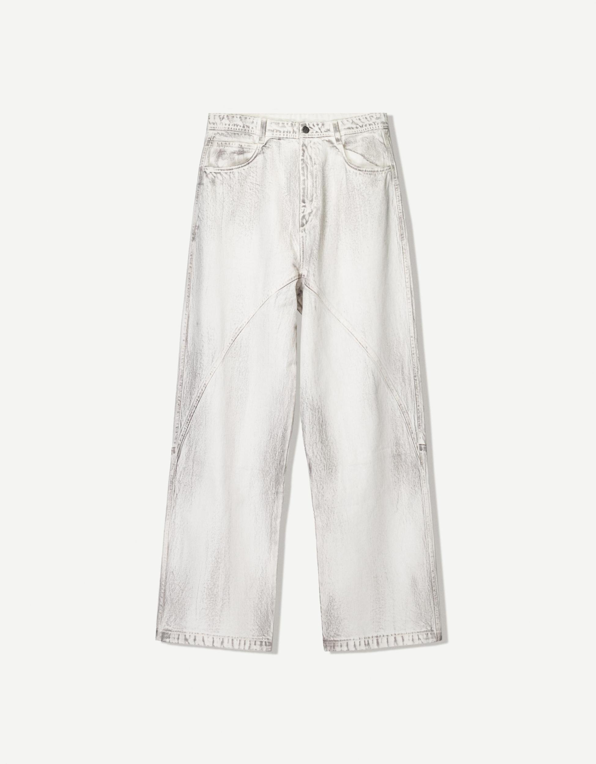 Waxed-finish balloon pants Product Image