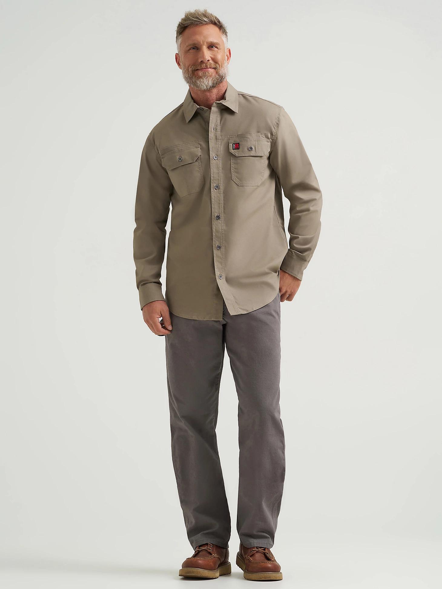 Wrangler® RIGGS Workwear® Ground Cloth Work Shirt | Men's WORKWEAR | Wrangler® Product Image