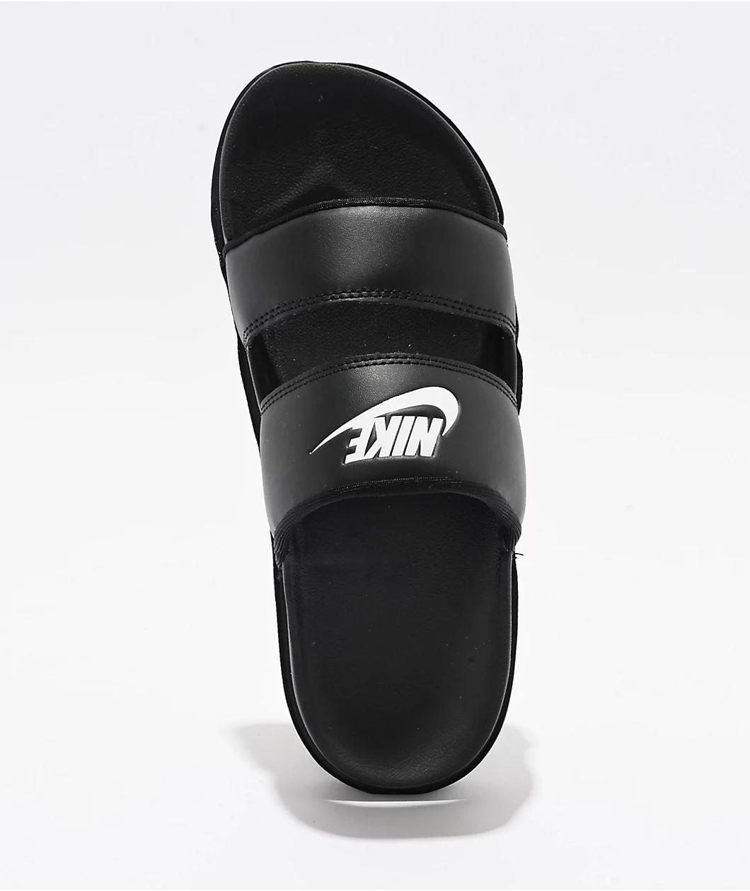 Nike Offcourt Duo Black & White Slide Sandals Product Image