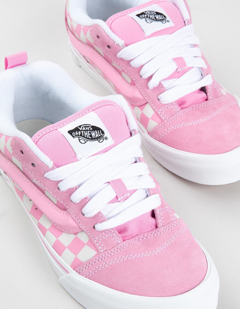 VANS Knu Skool Womens Shoes - PINK Product Image