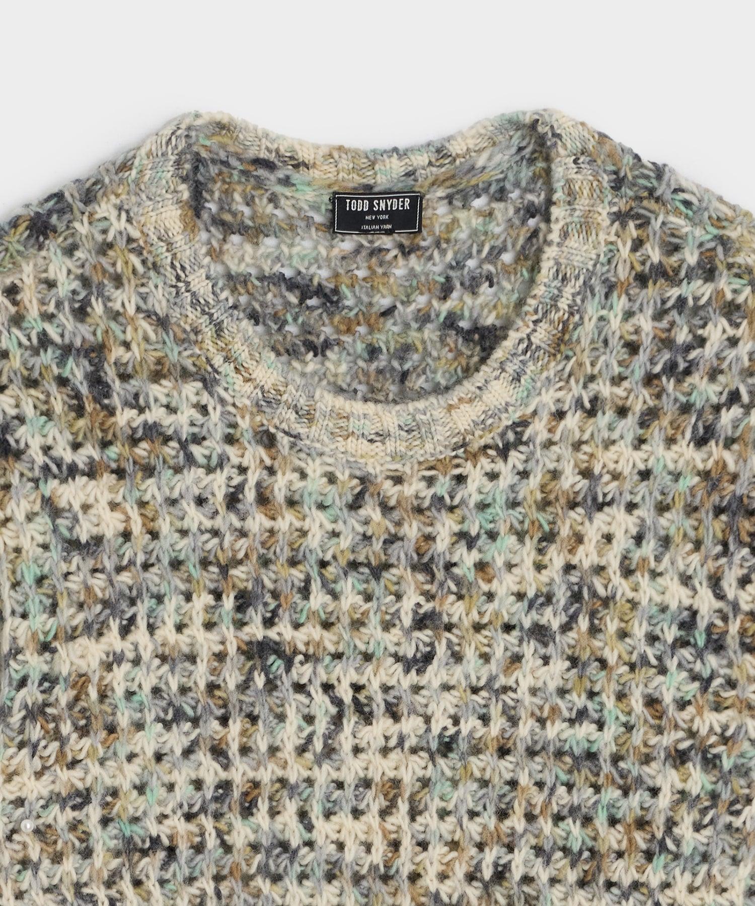 Wool Spacedye Crewneck Sweater Product Image