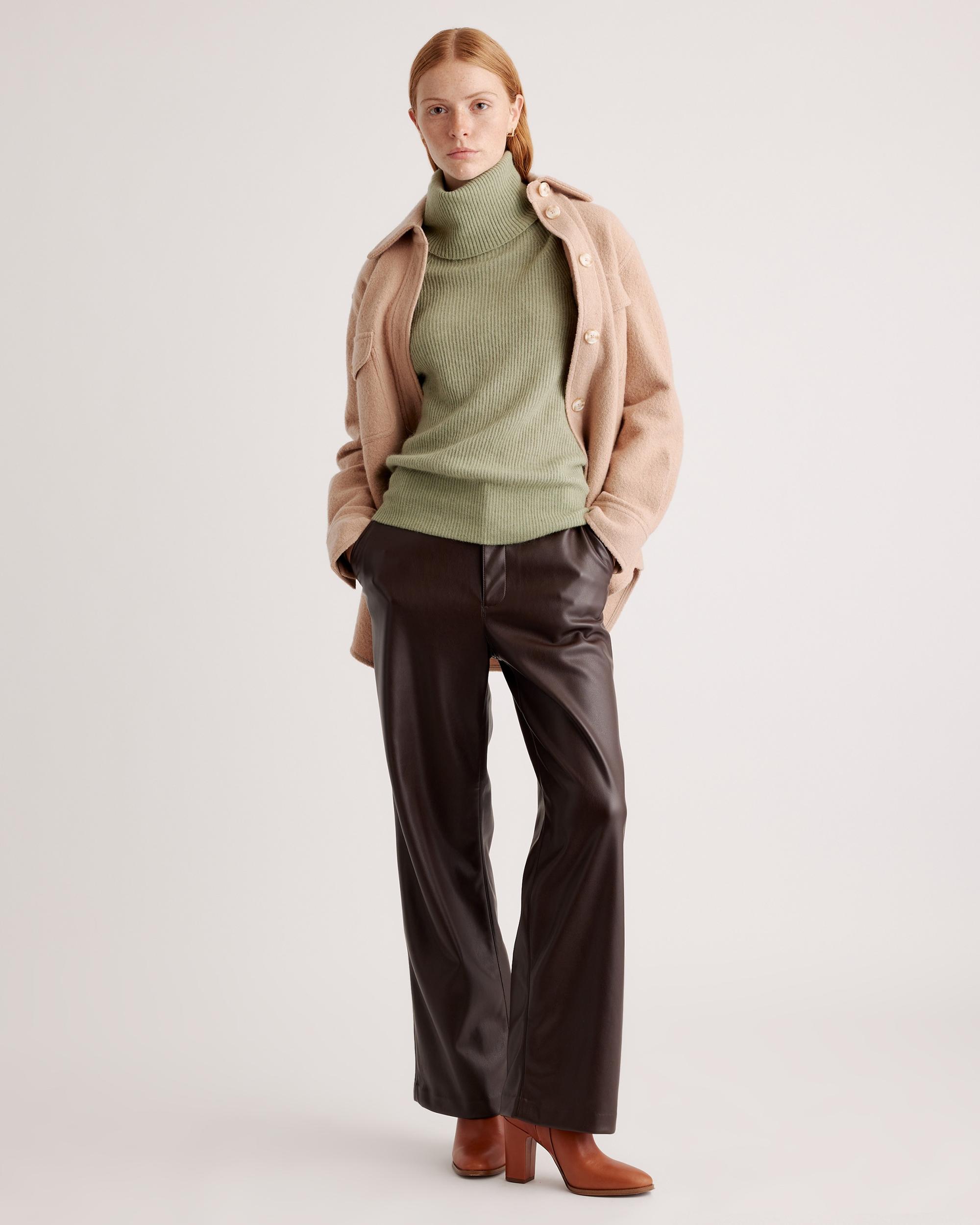 Quince | Women's Baby Alpaca-Wool Turtleneck Sweater Product Image