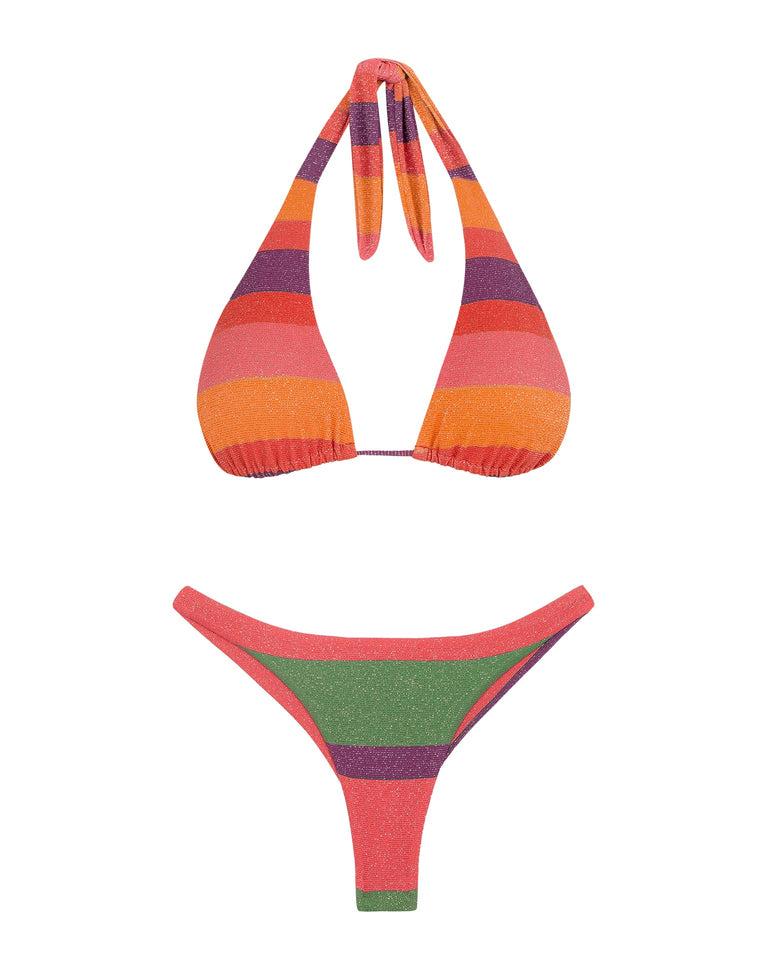 Lurex Joy Tri Top - Heatwave Product Image