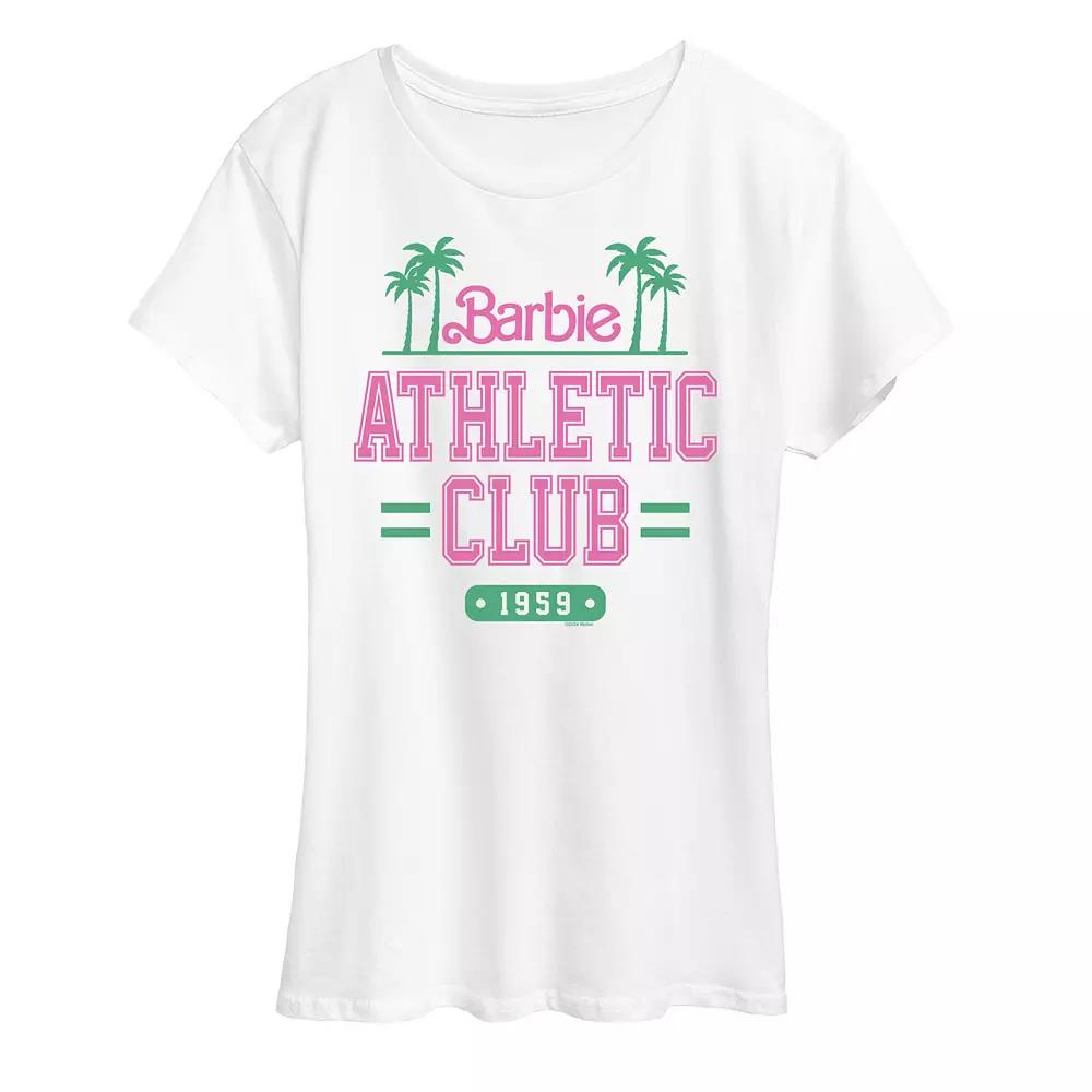 Women's Barbie® Athletic Club Graphic Tee,  Product Image