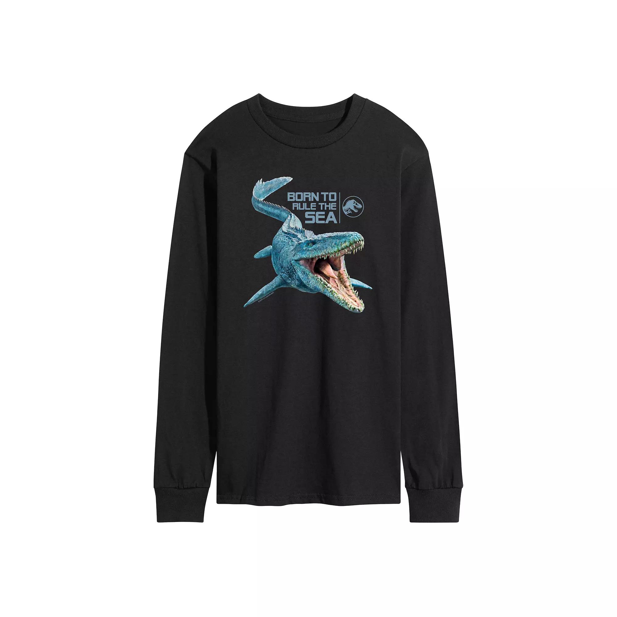 Men's Jurassic World Born To Rule Long Sleeve Graphic Tee,  Product Image