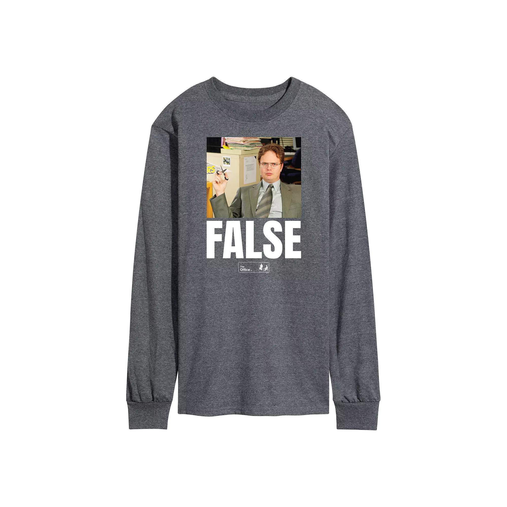 Men's The Office Dwight False Long Sleeve Tee,  Product Image