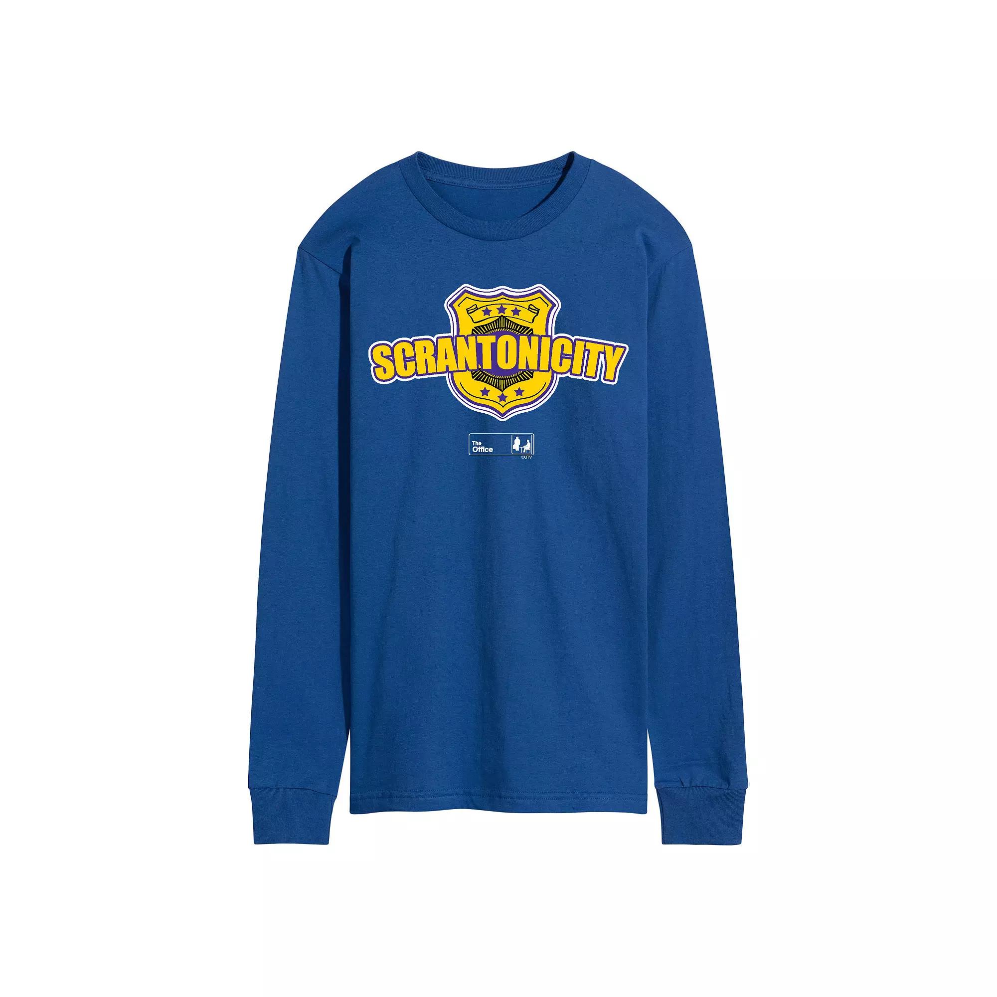Men's The Office Scrantonicity Long Sleeve Tee,  Product Image