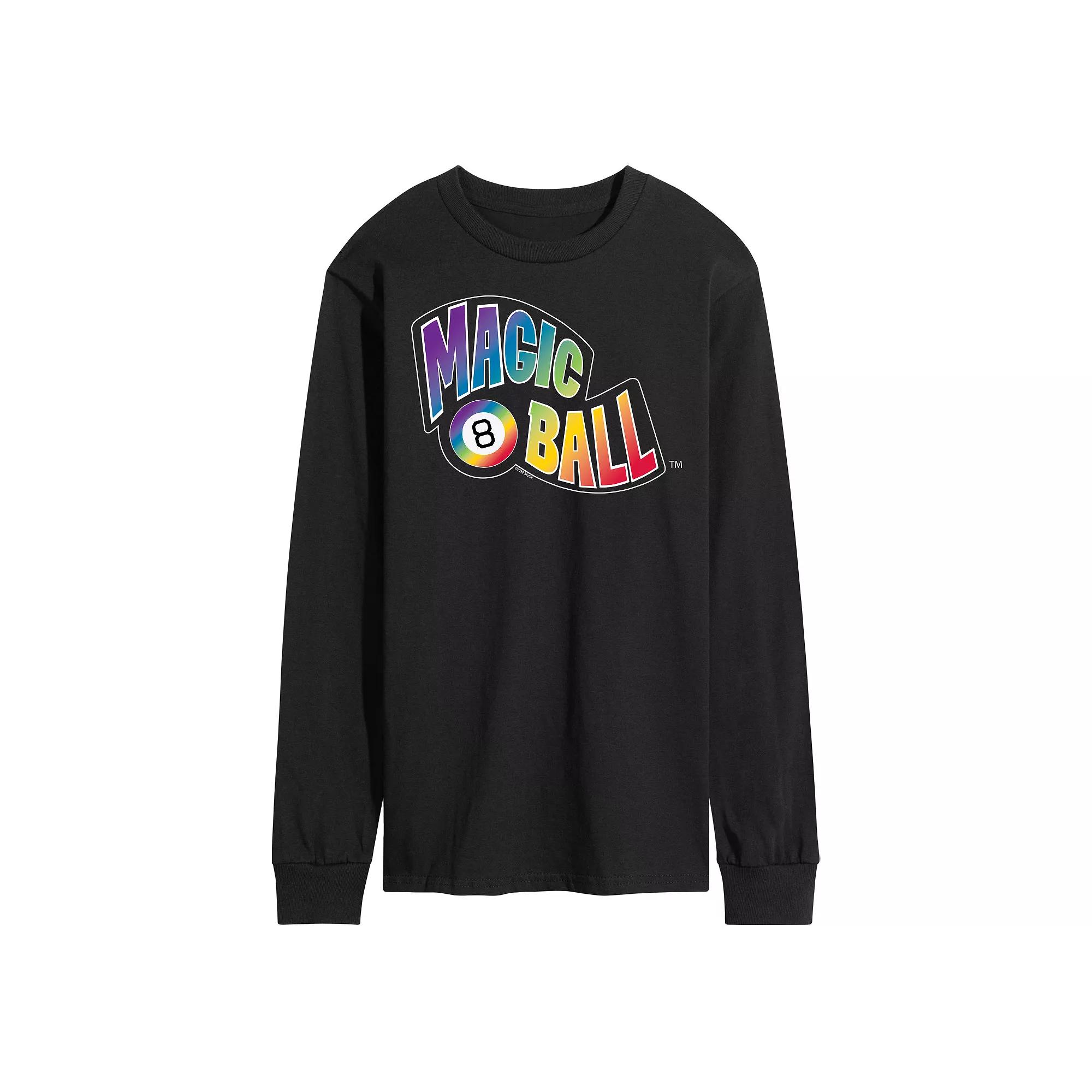 Men's Magic 8 Ball Rainbow Long Sleeve,  Product Image