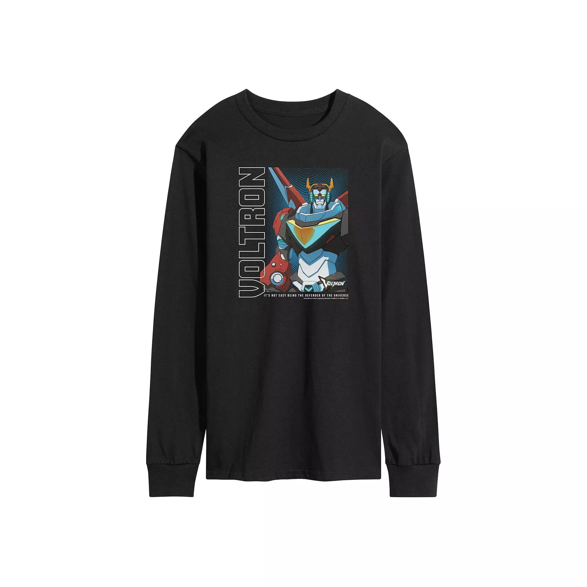 Men's Not Easy Being Defender Of The Universe Long Sleeve Graphic Tee,  Product Image