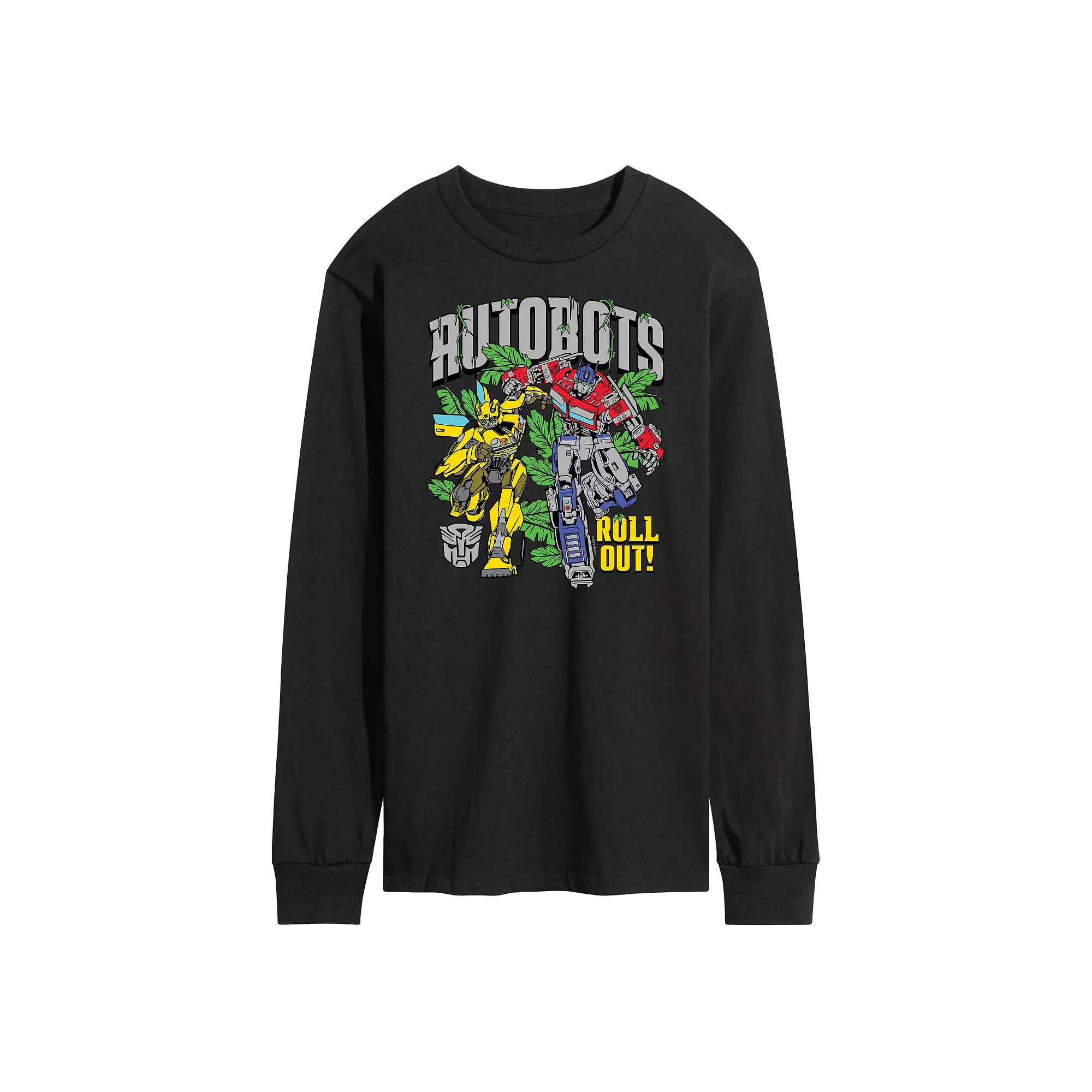 Men's Transformers Autobots Roll Out Long Sleeve Graphic Tee,  Product Image