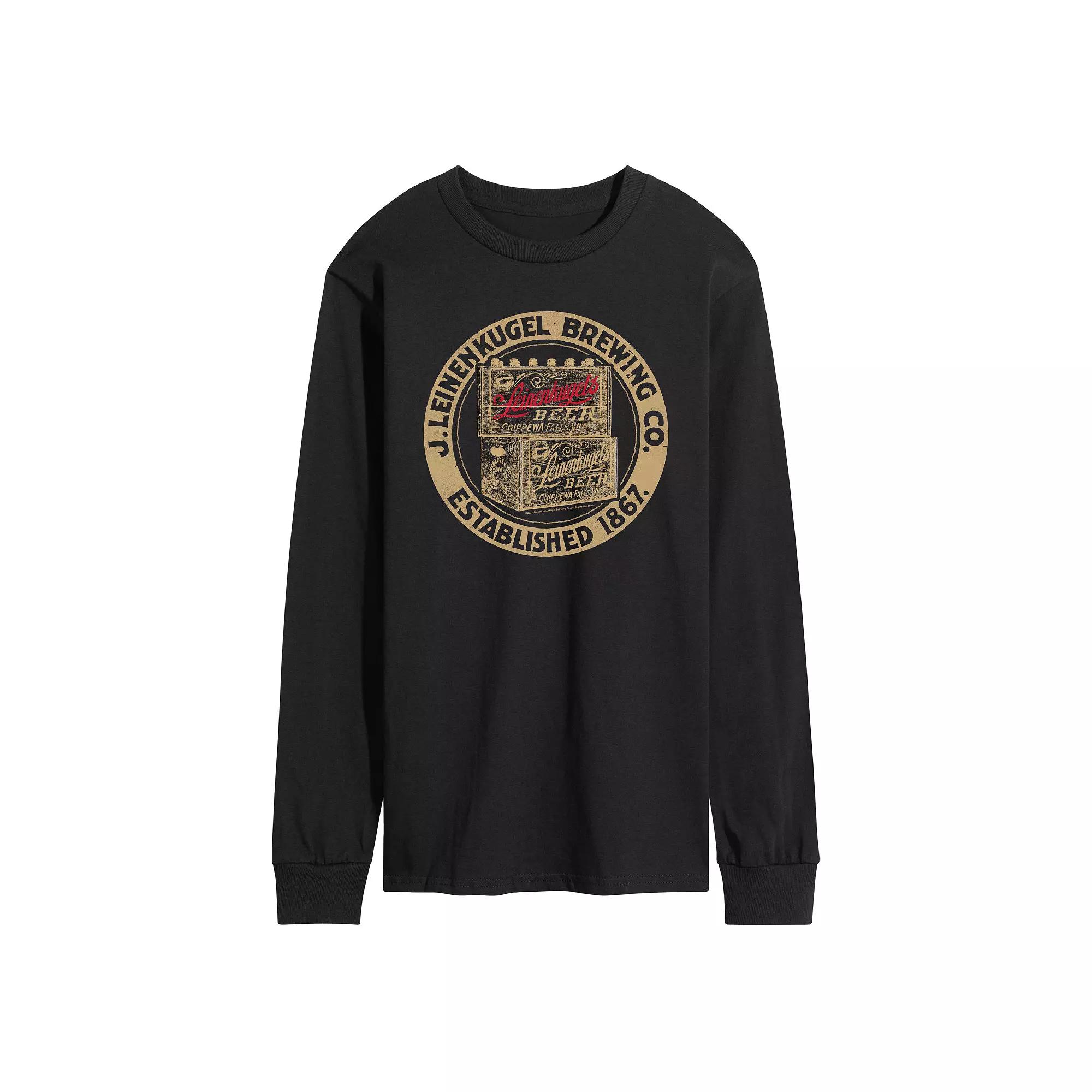 Disney's Mickey Mouse Men's USA Long Sleeve Graphic Tee,  Product Image