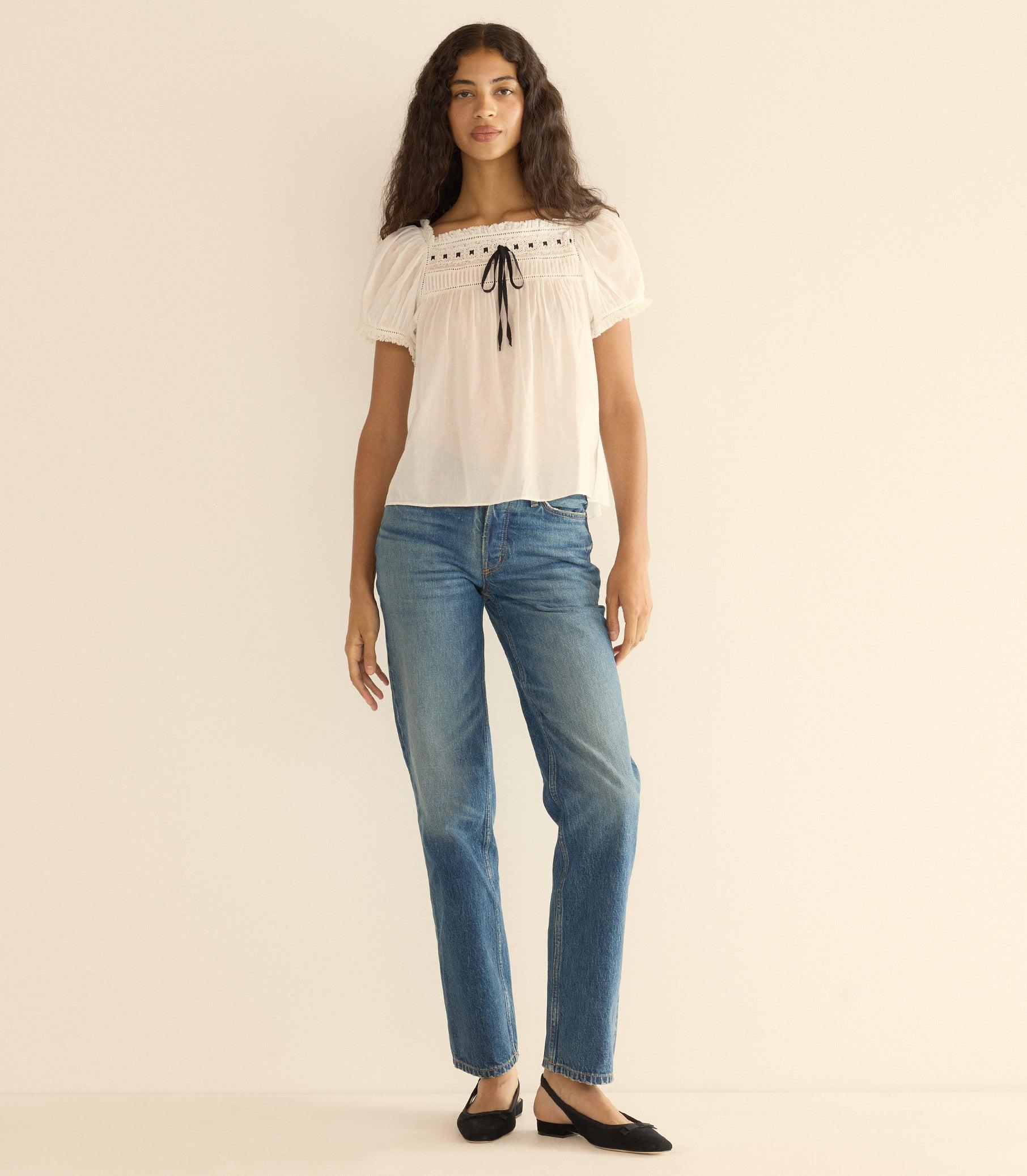 FLEURINE TOP -- SALT Product Image