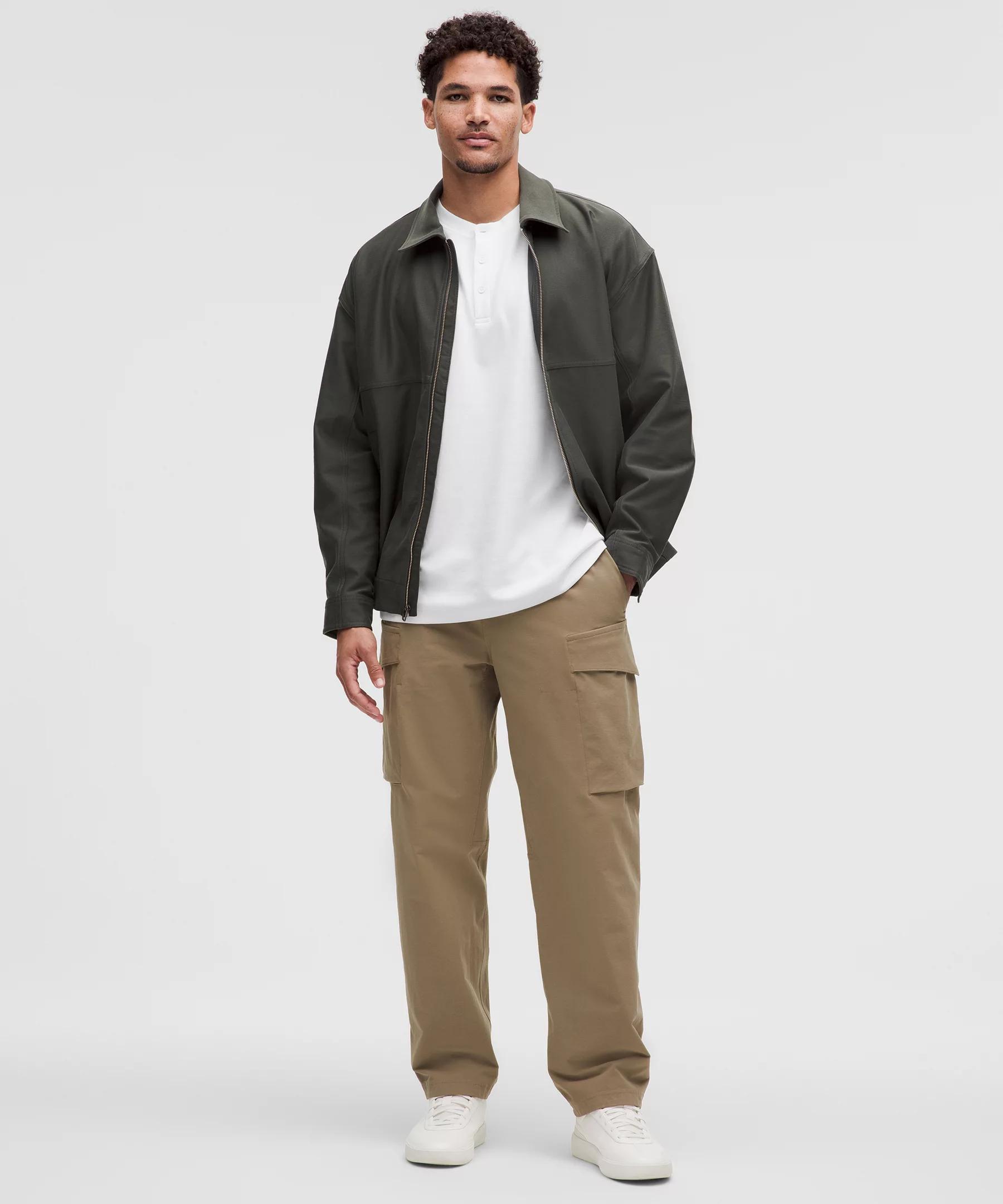 Heavyweight Cotton Textured Henley Product Image