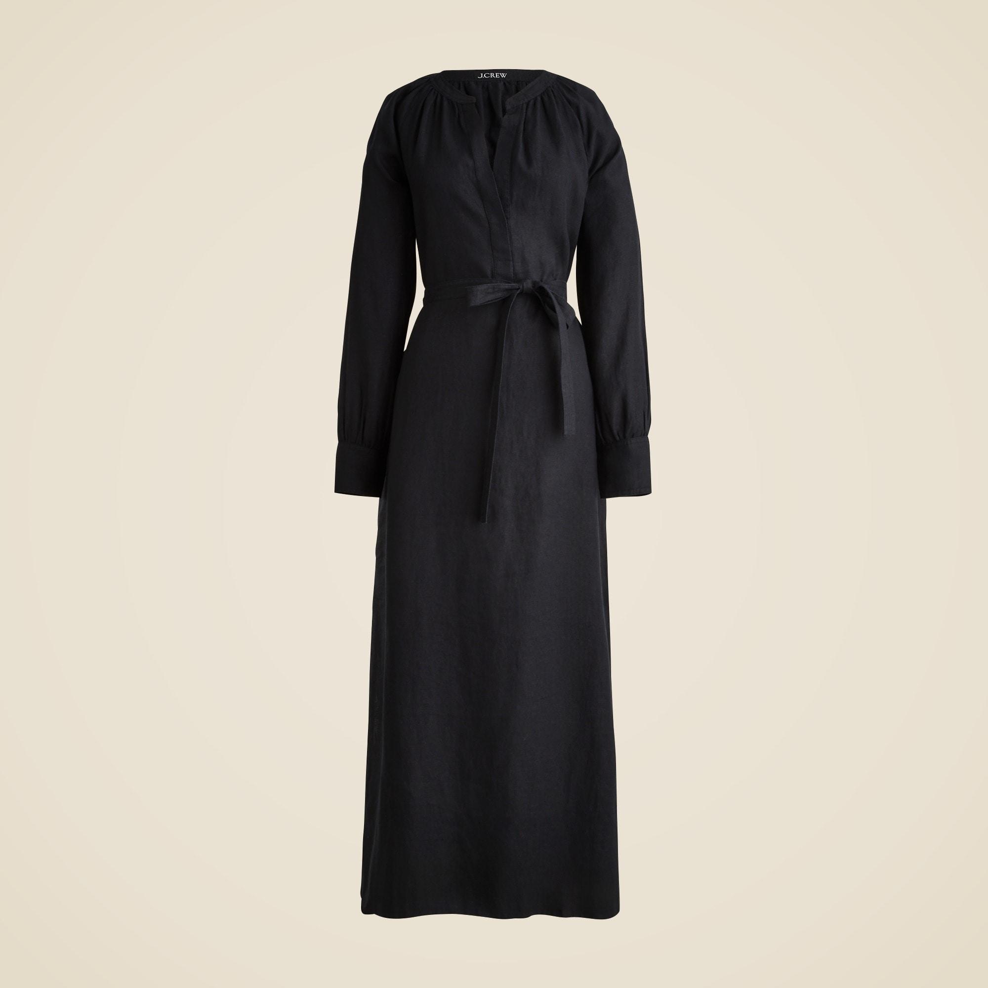 Cabana dress in linen Product Image