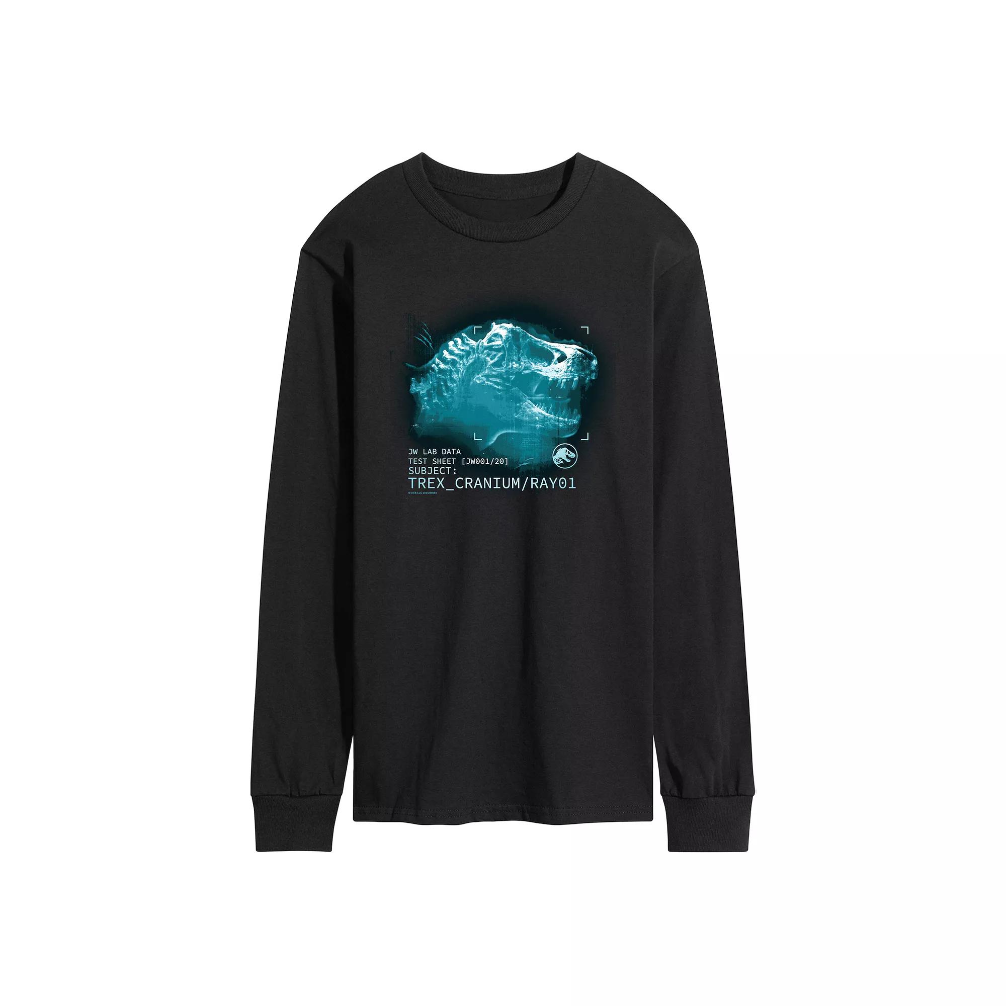 Men's Jurassic World T-Rex-Ray Long Sleeve,  Product Image
