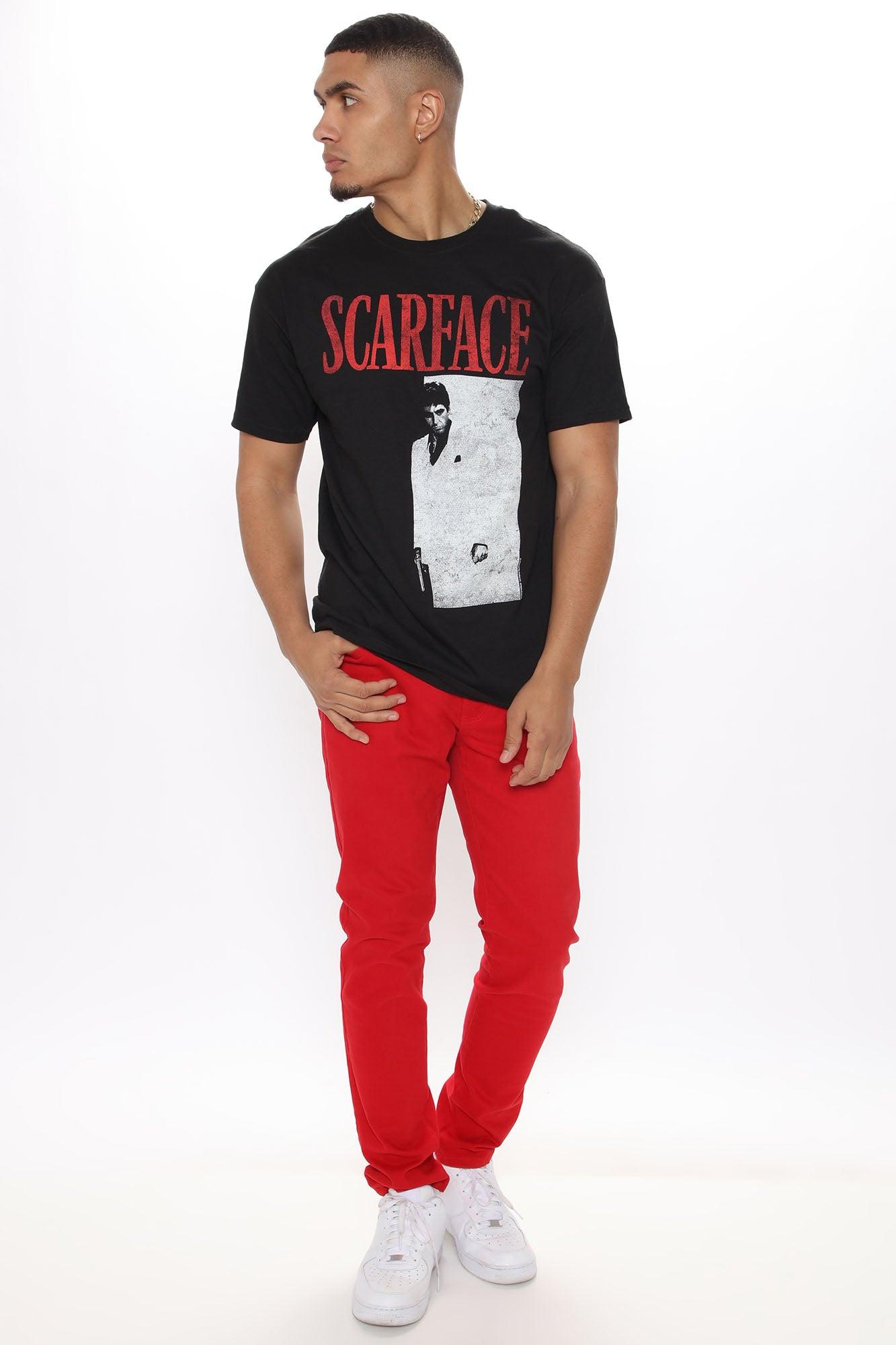 Classic Scarface Short Sleeve Tee - Black Product Image
