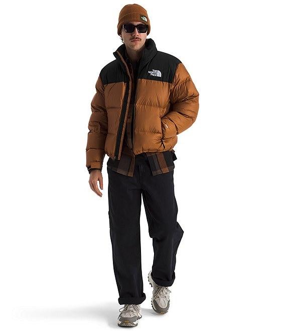 The North Face 1996 Retro Nuptse Long Sleeve Color Block Jacket Product Image